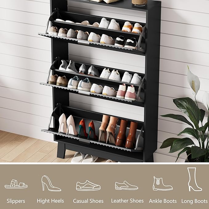 Shoe Cabinet Storage for Entryway - Image 3