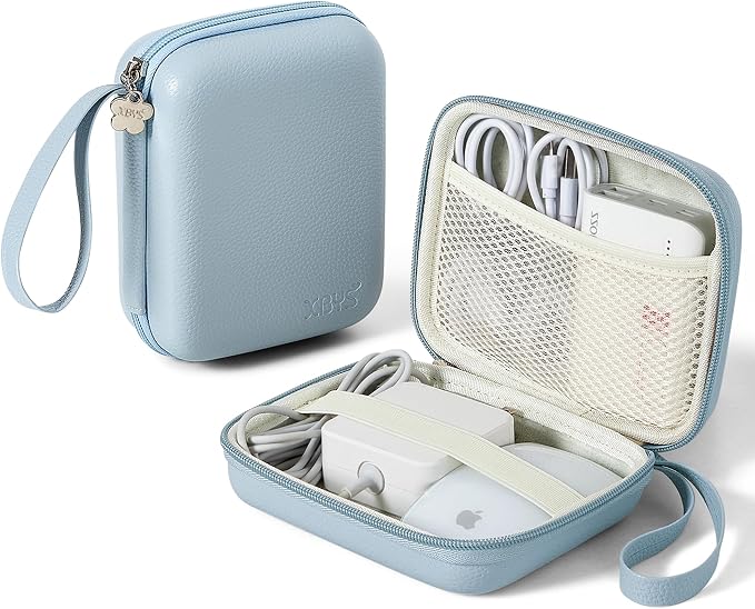 Charger Case for Macbook, Portable Tech Electronic Organizer Bag, Travel by Linpr