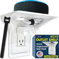 BeraTek Power Perch Wall Outlet Shelf by StorageTheory
