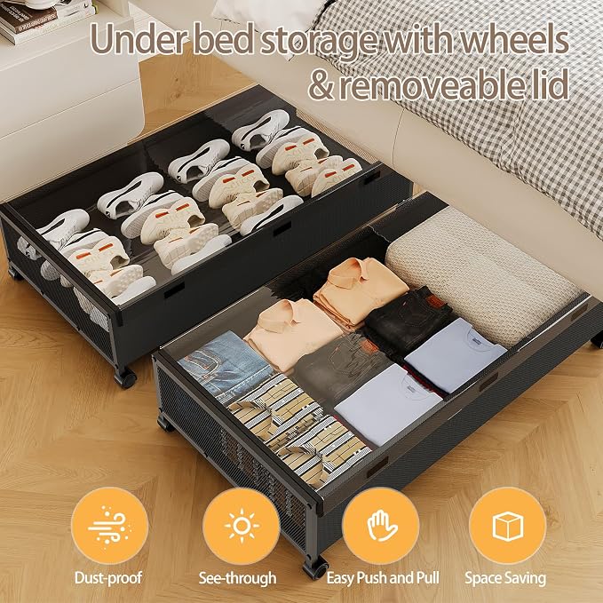 KITHELP Under Bed Storage Containers - Image 6