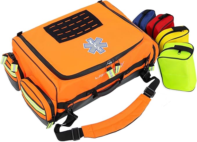 Lightning X Fully Stocked X-Tuff Modular Oxygen Trauma Bag w/ Removable - Image 2
