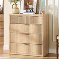LEYAOYAO Fluted 5 Drawers Dresser by LEYAOYAO-Findtheshiningpointofyourideallife%EF%BC%81