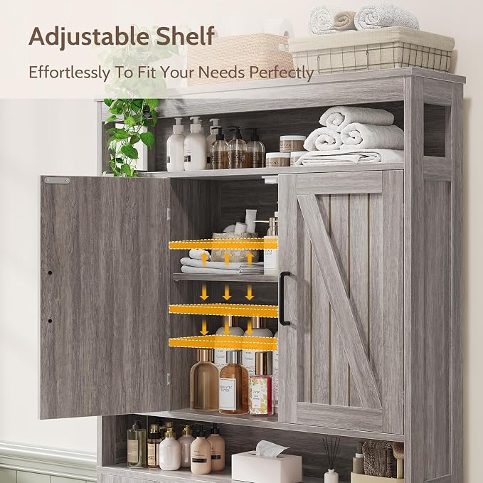 Over The Toilet Storage Cabinet - Image 5