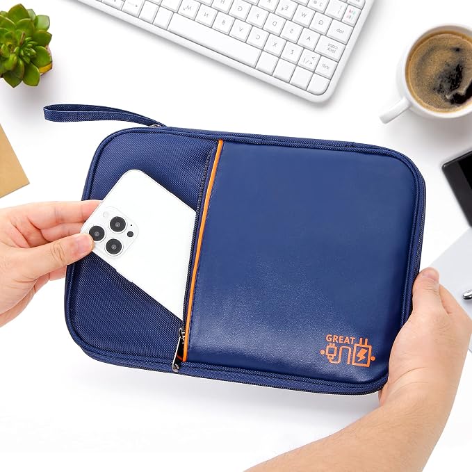 SELLYFELLY Electronics Organizer Travel Cord Organizer Case Compact Electronics - Image 7