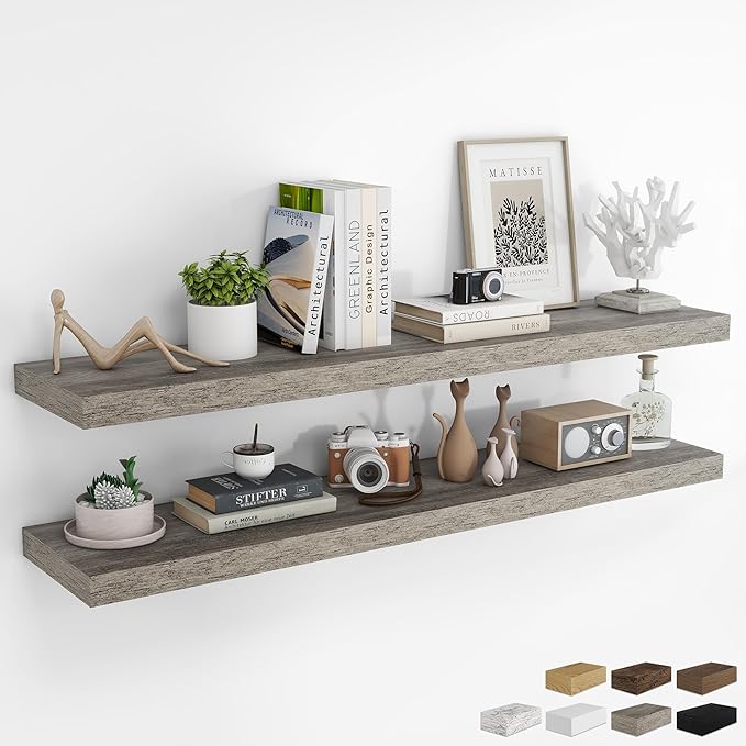 RICHFOCUS 55Inch Floating Shelves by Unknown