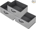 Storage Baskets, 15.7 Inch Woven Fabric Bins, Storage Cubes by EITMOW