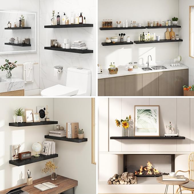 Dreamland 32 Inches Floating Shelves - Image 7
