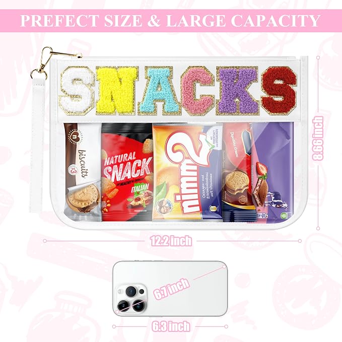 Snack Bag for Travel & Makeup - Image 2