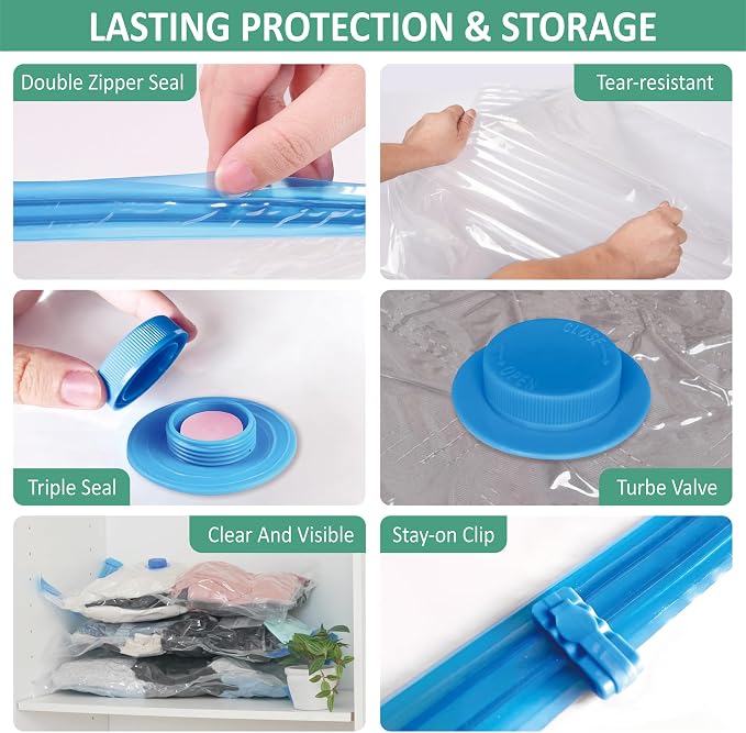 35 Pack Vacuum Storage Bags - Image 6