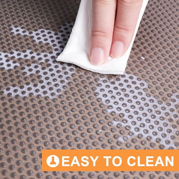 FLPMIX Kitchen Cabinet Shelf Liner: 22" x 300" Clear Waterproof Under Sink Mat - Image 5