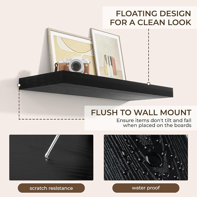 RICHFOCUS 36Inch Floating Shelves - Image 6