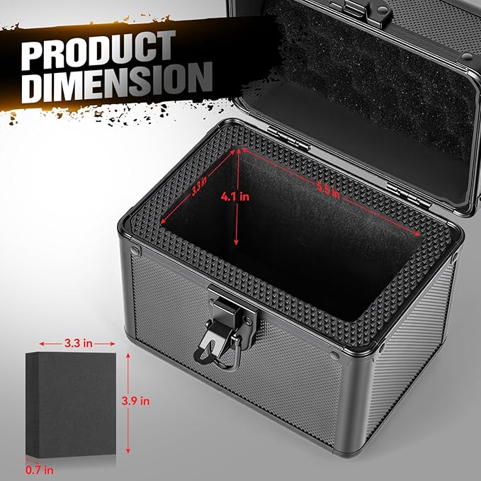 Graded Card Storage Box, Top Loader Boxes, Sports Trading Card Storage Case - Image 2
