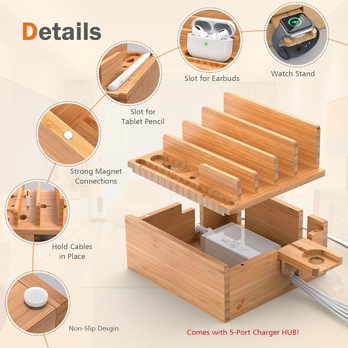 Pezin & Hulin Desktop USB Charging Station - Image 7