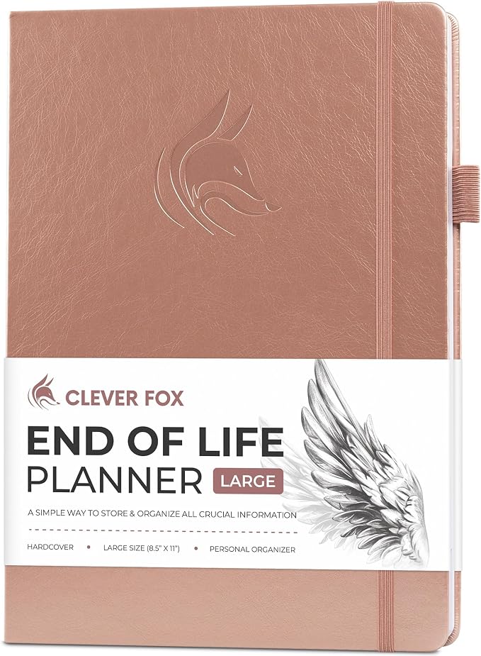 Clever Fox End of Life Planner – Final Arrangements Organizer by CleverFox