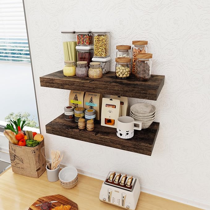 12 Inch Deep Floating Shelves, 24 x 12 Floating Shelf - Image 6