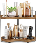 2-Tier Corner Bathroom Counter Organizer by Unknown