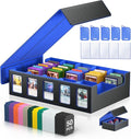 Trading Card Storage Box 5-Row 3900+ Capacity, TCG MTG Card Case by MORCCO