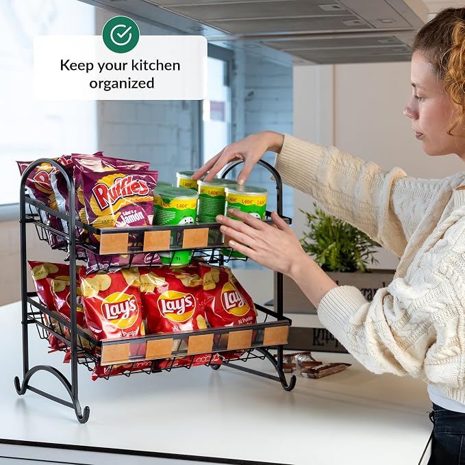 ODOXIA Candy Display Rack | Stackable Candy Organizer | Snack Organizer - Image 6