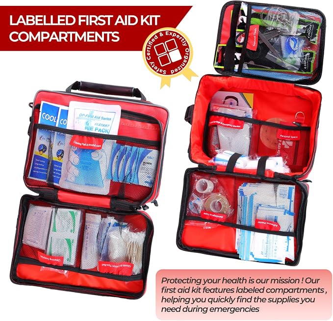 505 Piece Large First Aid Kit - Image 5