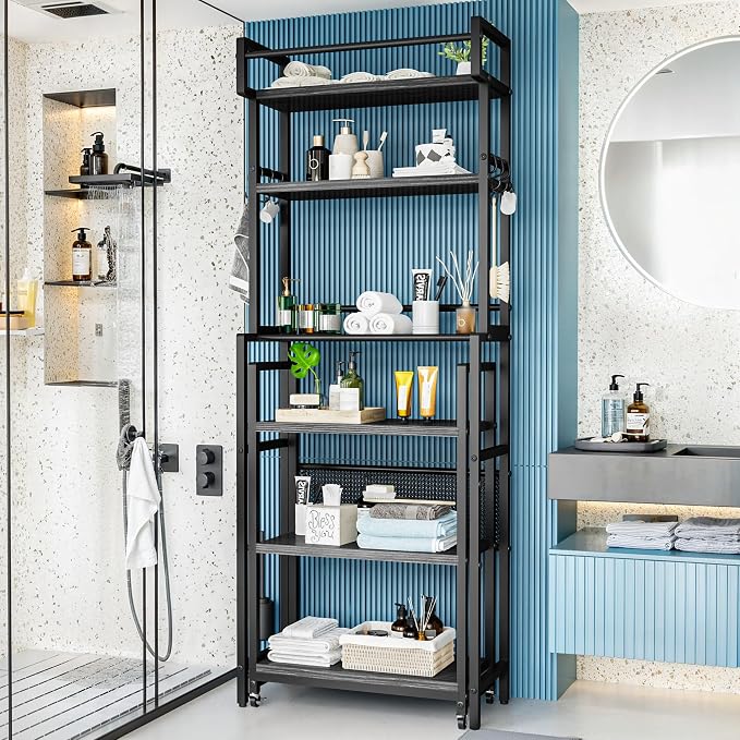 Recaceik 6-Tier Over The Toilet Storage Shelf - Image 3