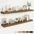 fuqing Floating Shelves for Wall, Wall Mounted Wood Floating Shelf by Fuqing