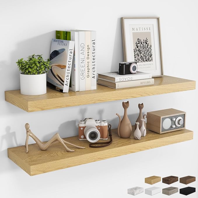 RICHFOCUS 40Inch Floating Shelves by Unknown