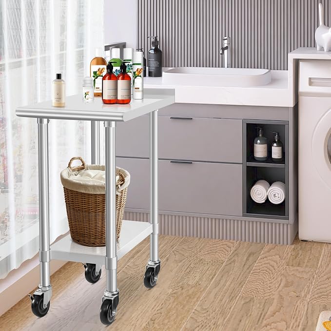 HARDURA Stainless Steel Commercial Work Table - Image 7