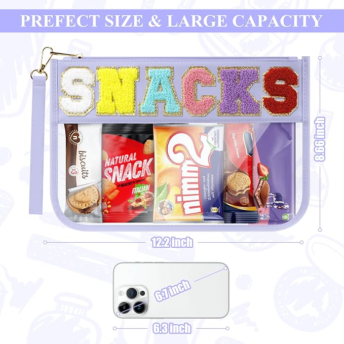 Snack Bag for Travel & Makeup - Image 2
