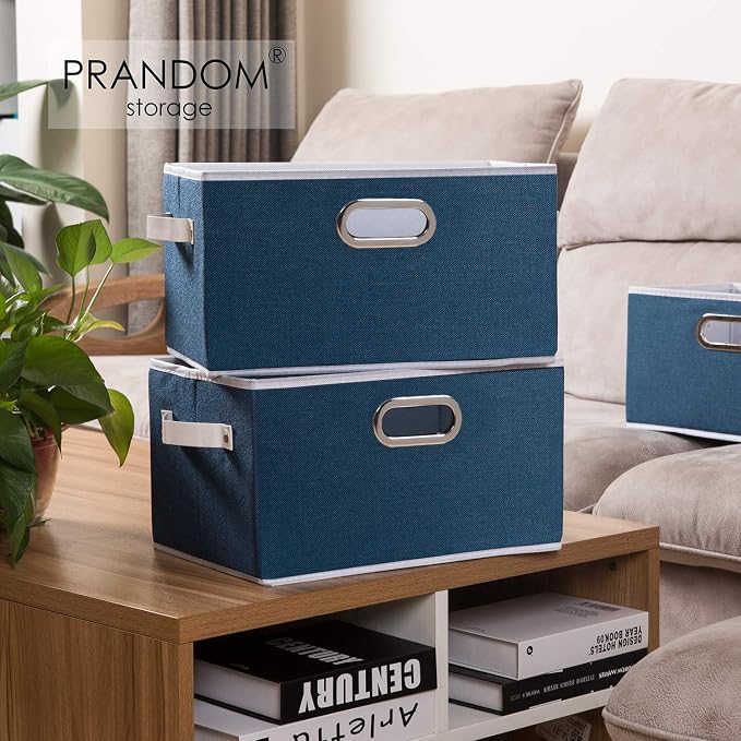 PRANDOM Large Collapsible Storage Baskets - Image 2