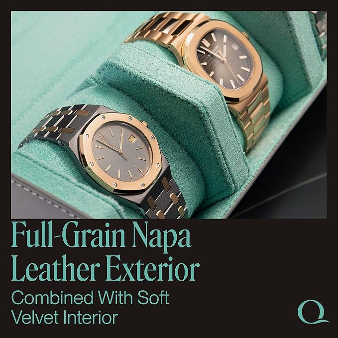 QWATCHBANDS Napa Leather Watch Rolls - Image 2