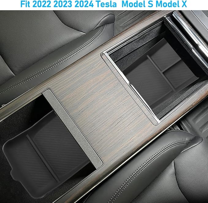 Yumzeco Center Console Organizer Tray Mat Compatible - Image 2