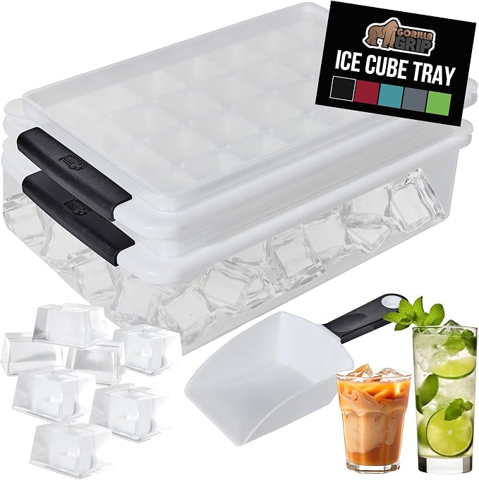 GORILLA GRIP BPA-Free Easy Release Ice Cube Tray by GorillaGrip