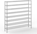 14" Deep x 72" Wide x 74" Height Wire Shelving Kit | 8-Tier | NSF Commercial by Regal+Altair