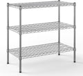 18" Deep x 36" Wide x 34" Height Wire Shelving Kit | 3-Tier | NSF