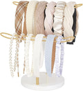 Dahey Headband Holder Organizer Metal 2-Tier Hair Hoop Display Stand Headband by Dahey