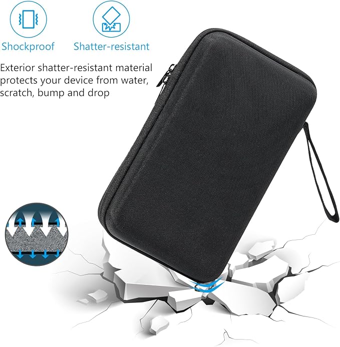 ProCase Large Hard Travel Electronic Organizer Case - Image 6