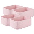 4 Pack Small Storage Shelf Baskets by OIASKET