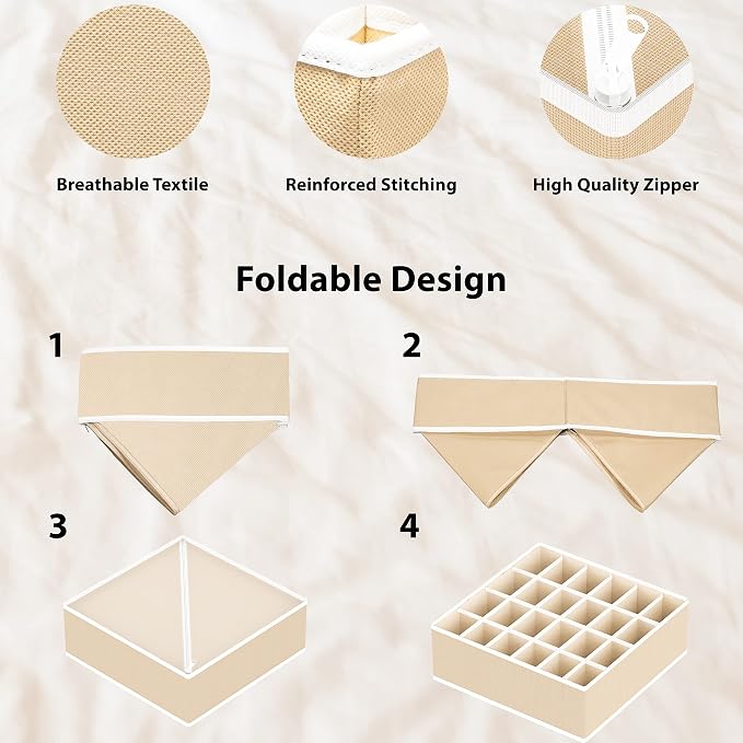 Simple Houseware Sock Drawer Organizer - Image 3