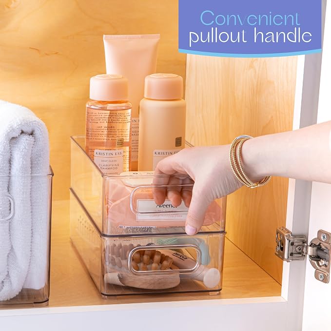 primebox 2 Pack Clear Plastic Organizing Container - Image 4