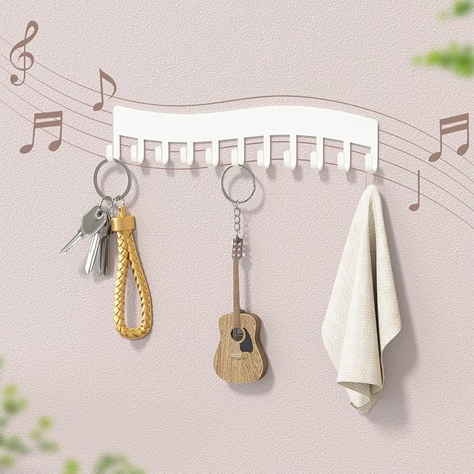 Wall Necklace Organizer Holder: Wall Mounted Jewelry Hanging Storage Necklaces - Image 6