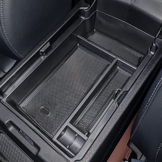2PCS Center Console Organizer Tray and Armrest Storage Box Compatible - Image 6