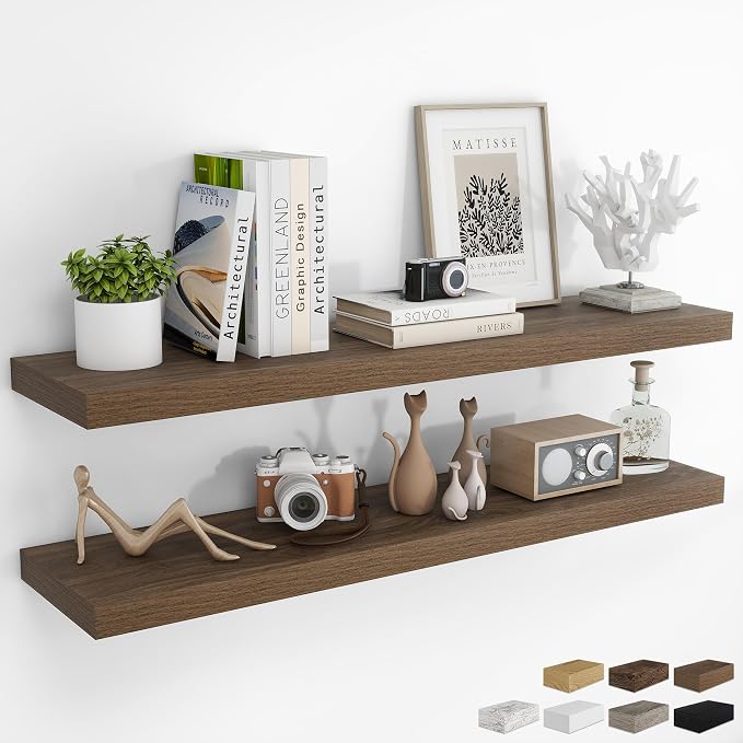 RICHFOCUS 48Inch Floating Shelves by Unknown
