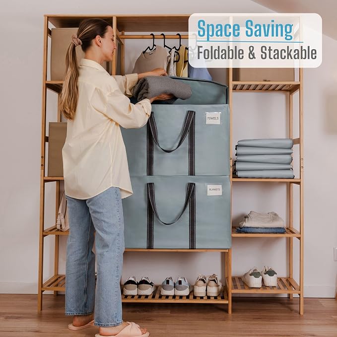 VENO 2 Pack Moving Bags and Large Christmas Storage Bins - Image 6