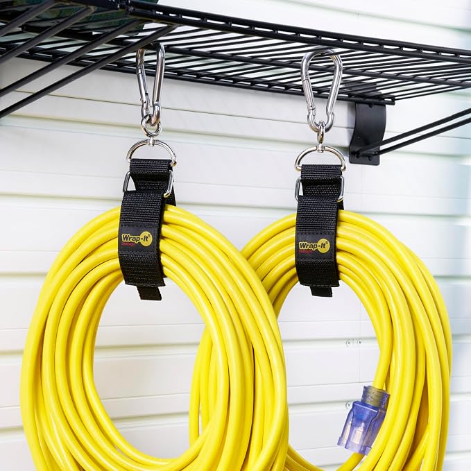 Hook 'n Hang Wrap-It Storage Straps - Image 6