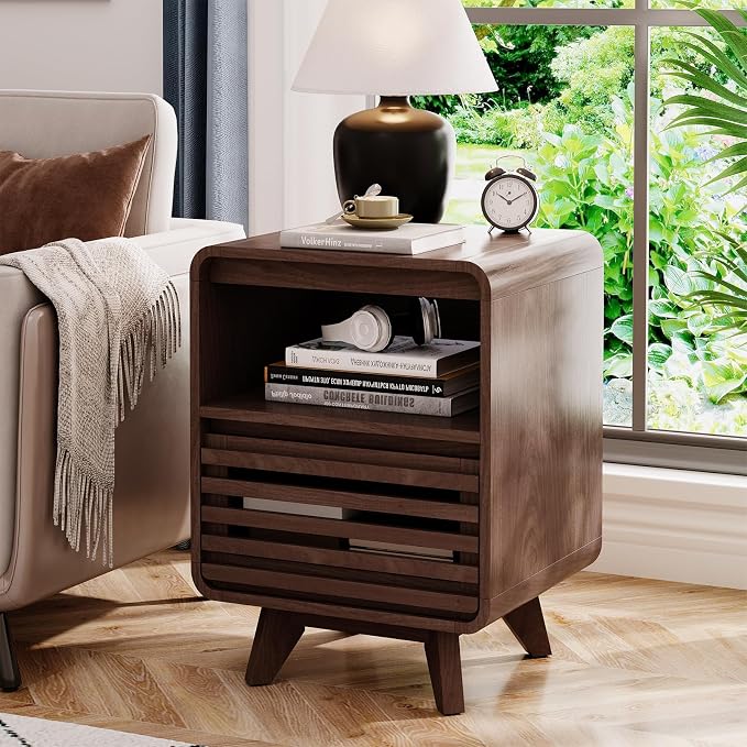 3 Piece Bedroom Set, Dresser and Nightstand Sets, Fluted 6 Drawer Dresser and - Image 8
