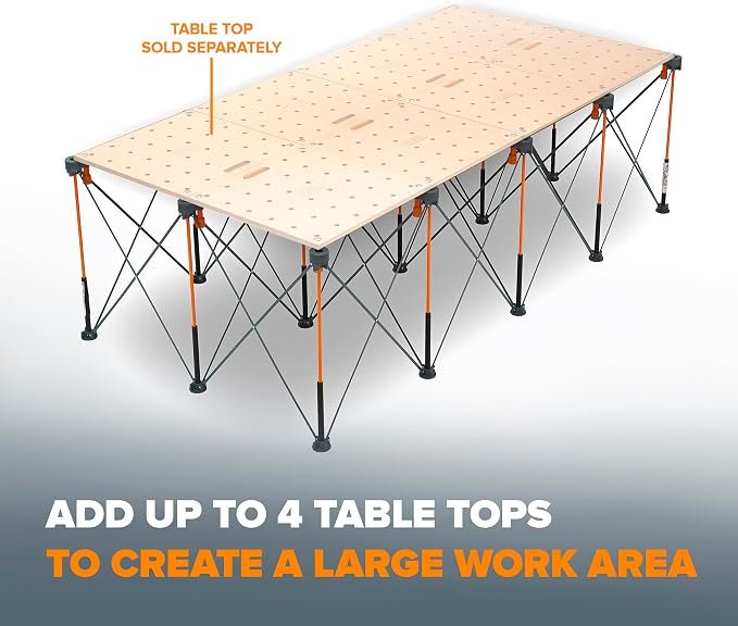BORA Centipede 30in Folding Work Table Set - Image 6