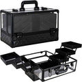 Ver Beauty Makeup Train Case 14 inch Armored Acrylic Large Portable Cosmetic by VerBeauty