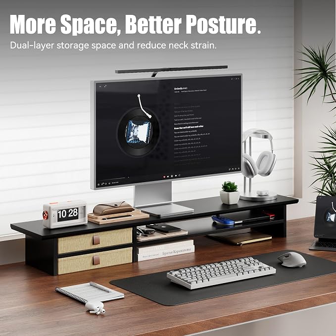 Dual‑Tier Monitor Stand Riser - Image 2