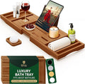ROYAL CRAFT WOOD Premium Foldable Bathtub Tray by RoyalCraftWood