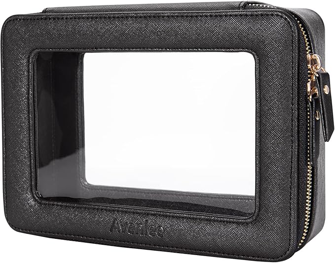 Aveniee Clear Makeup Bag Organizer, Large Travel Toiletry Bag by Aveniee